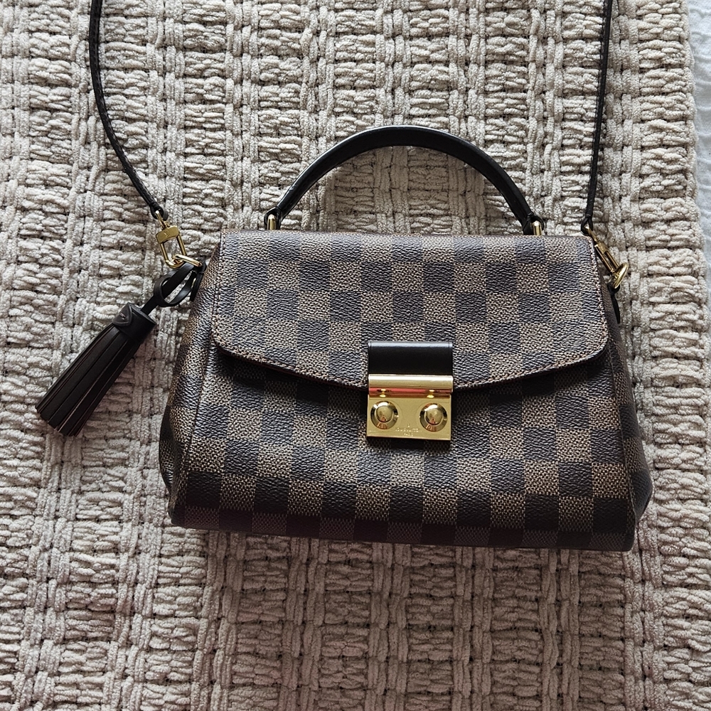 Louis Vuitton Croisette Bag In Damier Ebene Canvas ( Discontinued)
